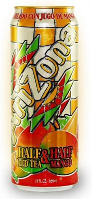 Напиток Arizona Half & Half Mango 0,68л