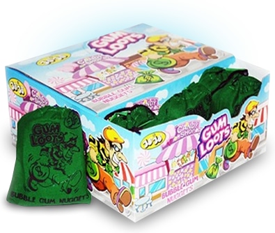 Жеват.резинка "Самородки в мешочке" JoJo Gum loots 28 грамм