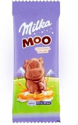 Шоколад Milka Moo Caramel Creme (Карамельный Крем) 16 гр