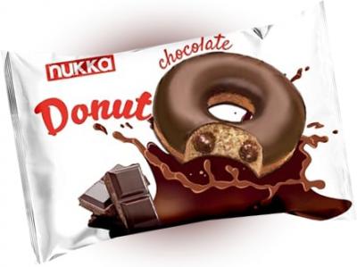 Пончик Nukka Donut Шоколадная начинка 40 гр